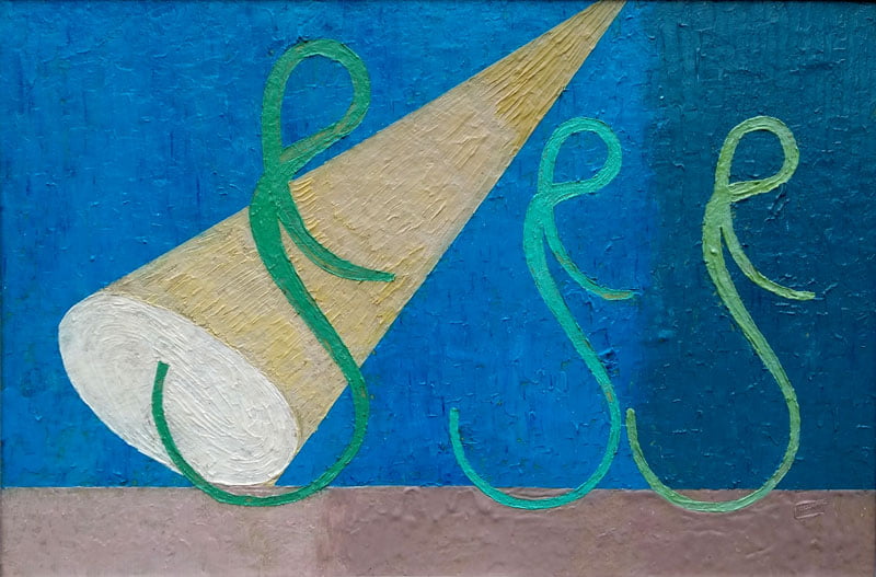 Pintura em resina - O palco - Alberto Farah - Quadro decorativo