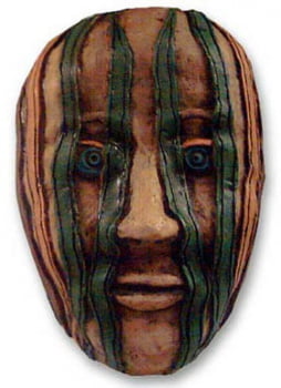 Máscara decorativa - Algas