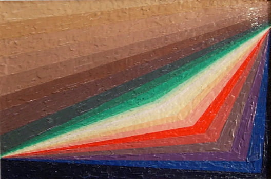 Pintura em resina - Vibração II - Alberto Farah - Quadro decorativo